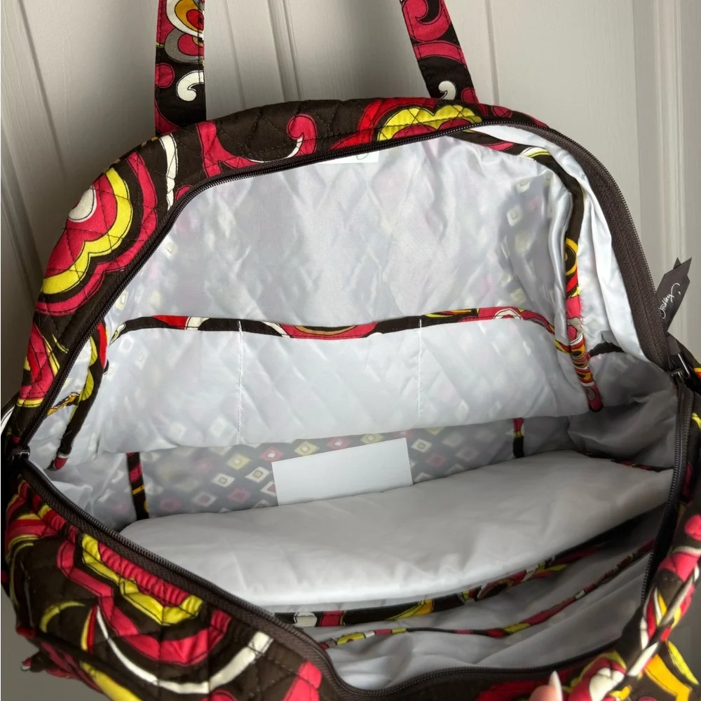 NWT Vera Bradley Puccini Baby Bag Diaper Bag w/ Changing Pad